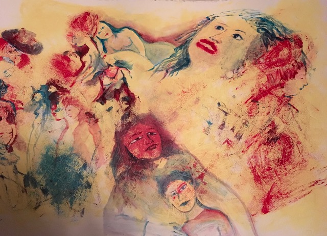 Femmes chez Chagall